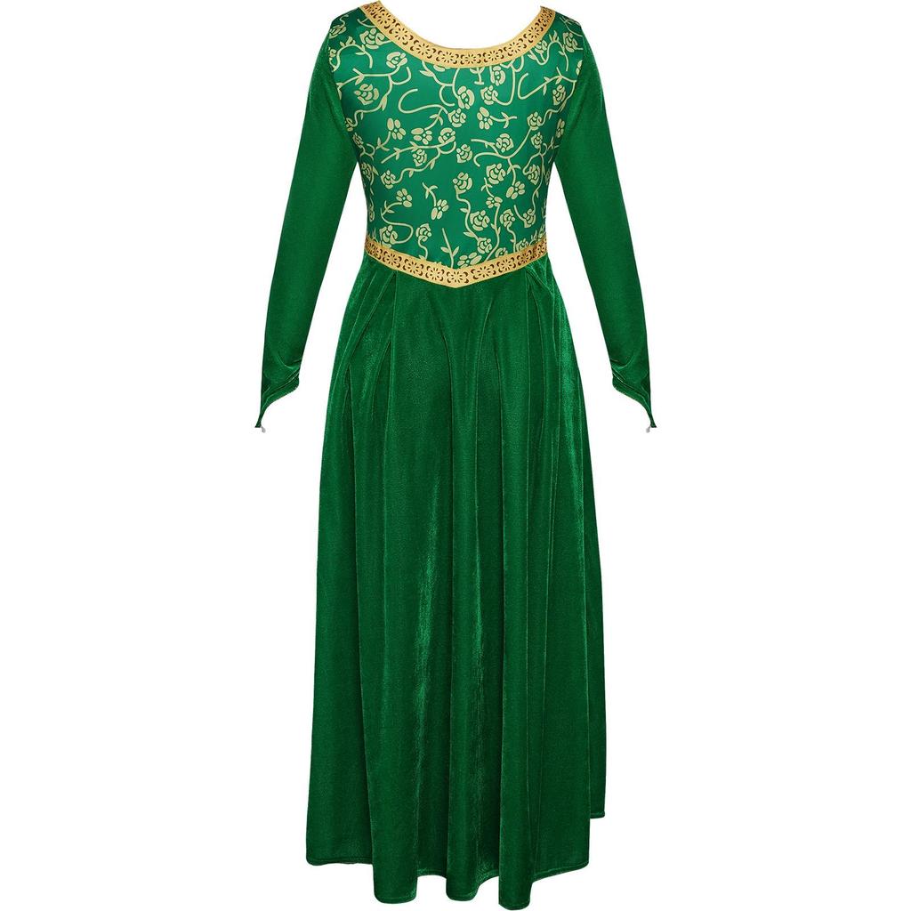 Anime cosplay costumes, anime cosplay costumes, ladies' green dresses, princess dresses, uniforms, Halloween party costumes
