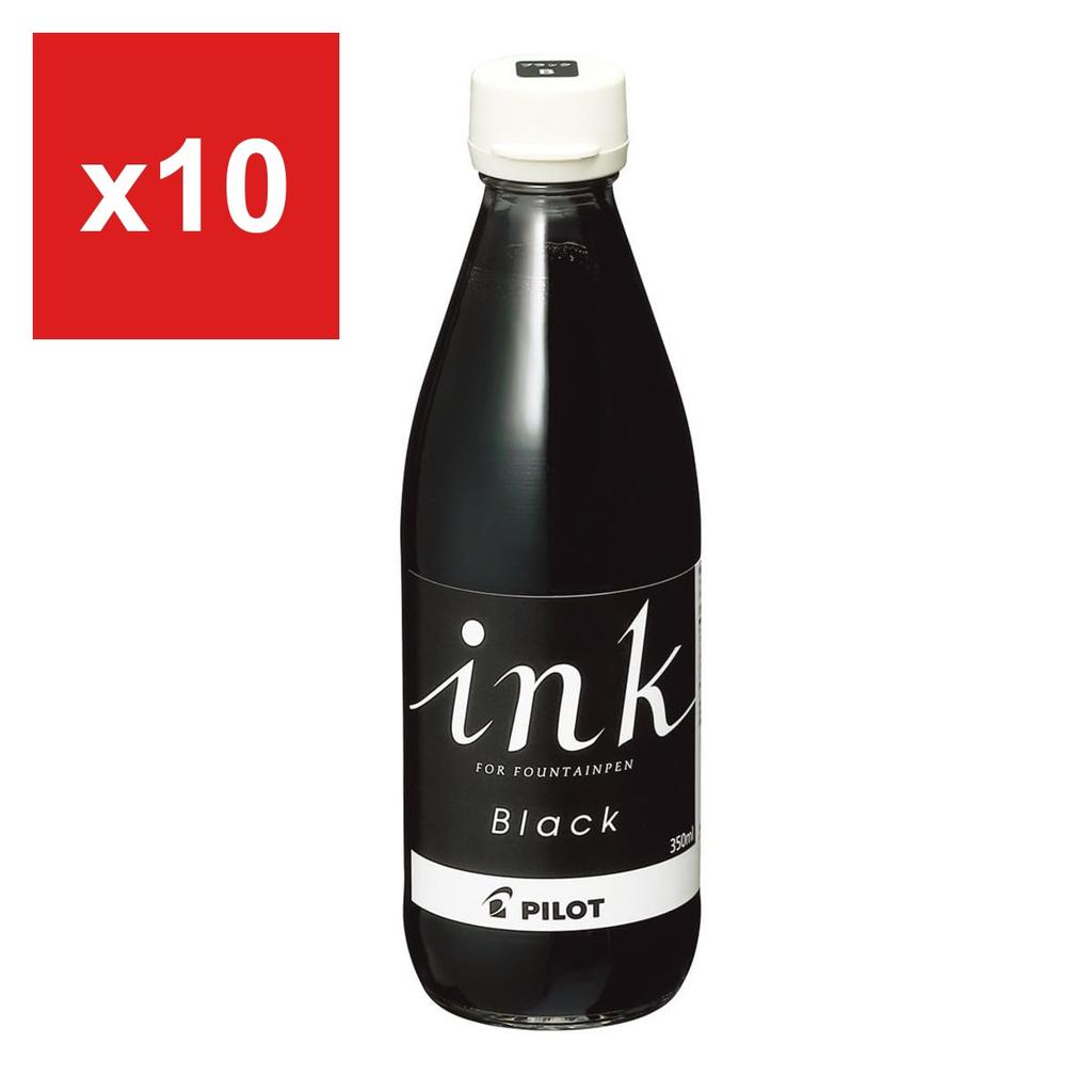Pilot General Writing Ink, Black, Large Bottle, INK350B