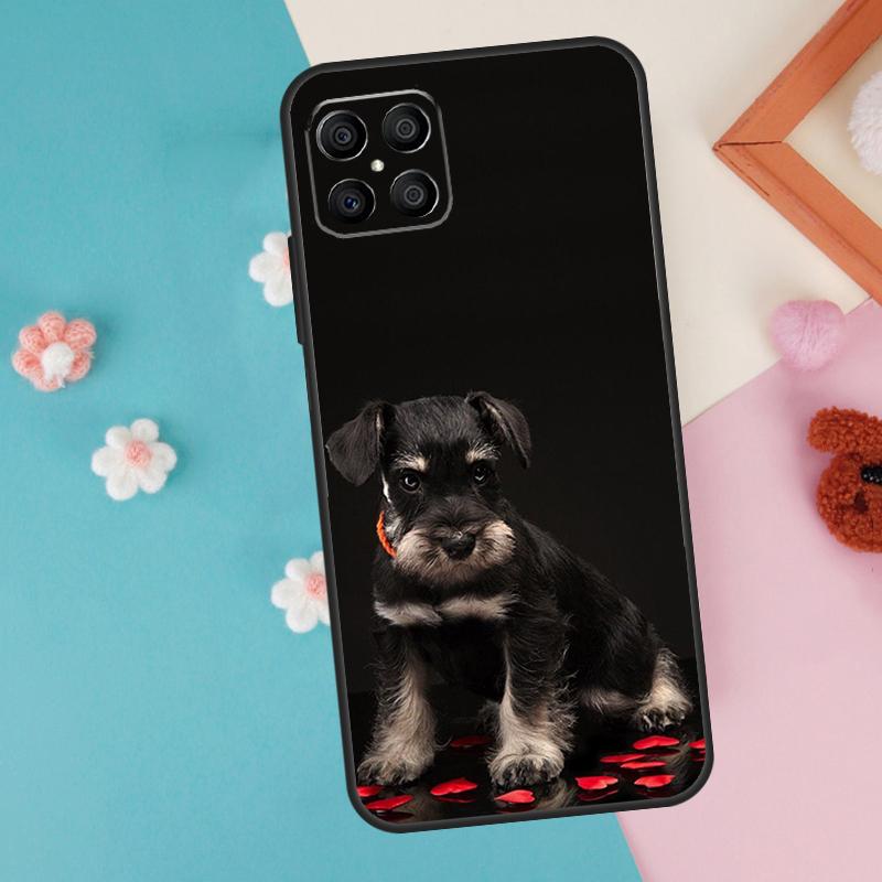 

Schnauzer Puppy Dog Case For Honor 200 Pro 50 70 90 X9a X8a X8 X9 X8b X9c X9b Honor Magic 7 Pro 5 6 Lite Cover Honor 90