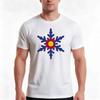 Colorado Flag Snowflake Tshirt Summer Casual Cotton Tee Oversized Streetwear Tops Vintage Graphic Print Unisex Unisex Unisex