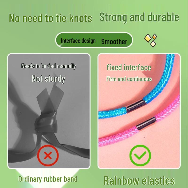 Jumping Rubber Band for Kids: Durable, High-Elasticity Rope for Children & Elementary Students