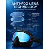 JSJM Upgraded Adult Swimming Goggles HD Anti-Fog Waterproof Swim Glasses Wide View UV Protection Adjustable Strap for Men Women2