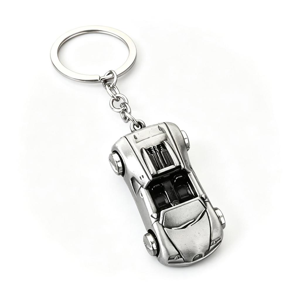 European Sports Car Keychain - Trendy Metal Model Pendant, Perfect Gift