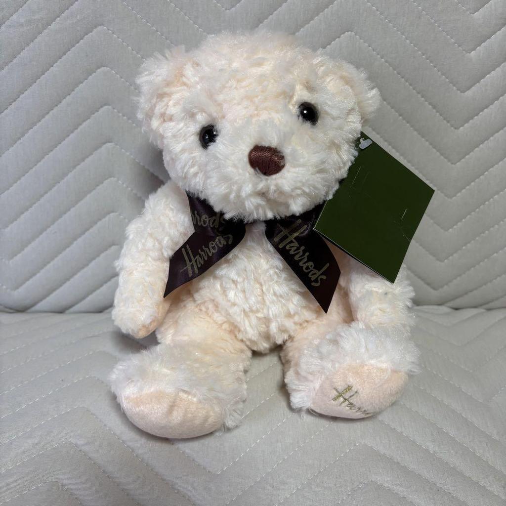 [USED] Harrods Mitsukoshi Teddy Bear Mini Plush Toy