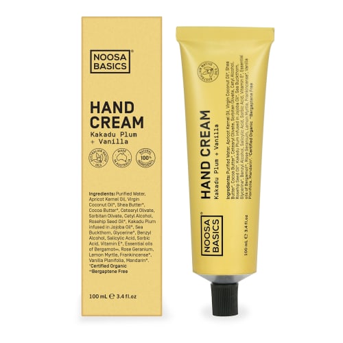 NOOSA BASICS Hand Cream 100mL (Kakadu Plum + Vanilla)