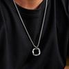 Retro Mobius Strip Pendant Necklace Unisex Hip Hop Premium Personalized Versatile Chain For Men And Women Fashion Jewelry