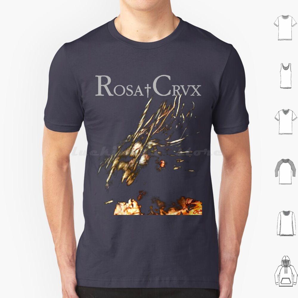 Rosa Darkwave T Shirt 6xl Cotton Cool Tee Rosa Sopor Christian Death Crvx The Sisters Of Mercy Goth Gothic Post Punk Siouxsie