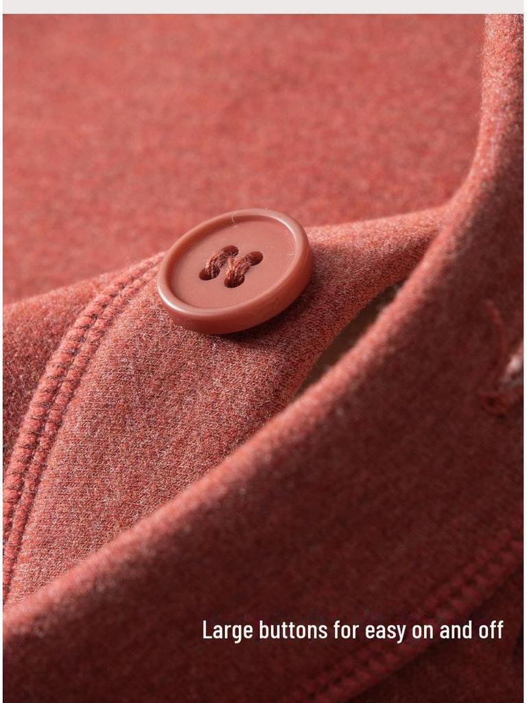 Bardzo ciepły damski kardigan i kamizelka z jedwabnej wełny na jesień i zimę