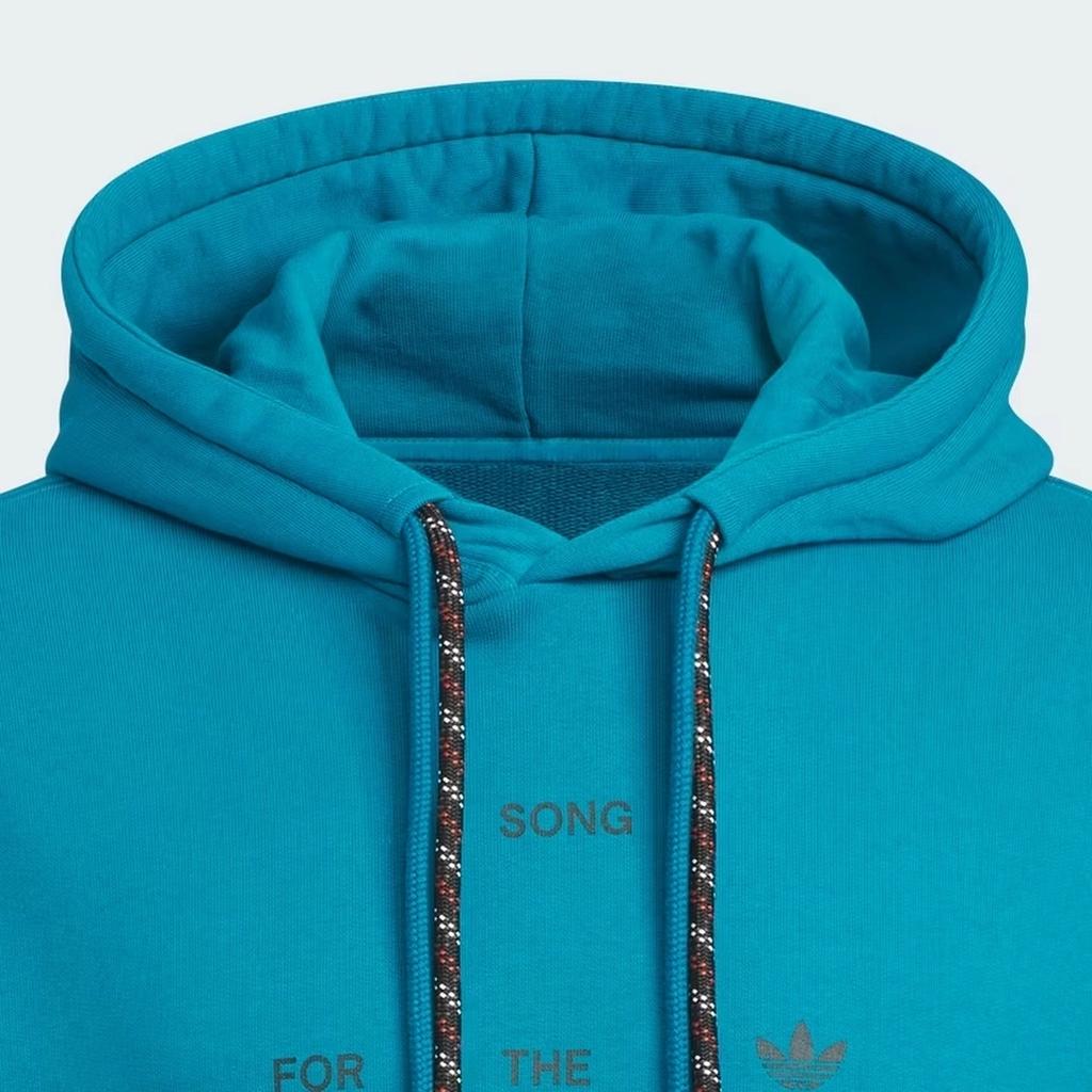 Adidas X Song for the Mute Hoodie Active Teal Unisex Tops IY9518