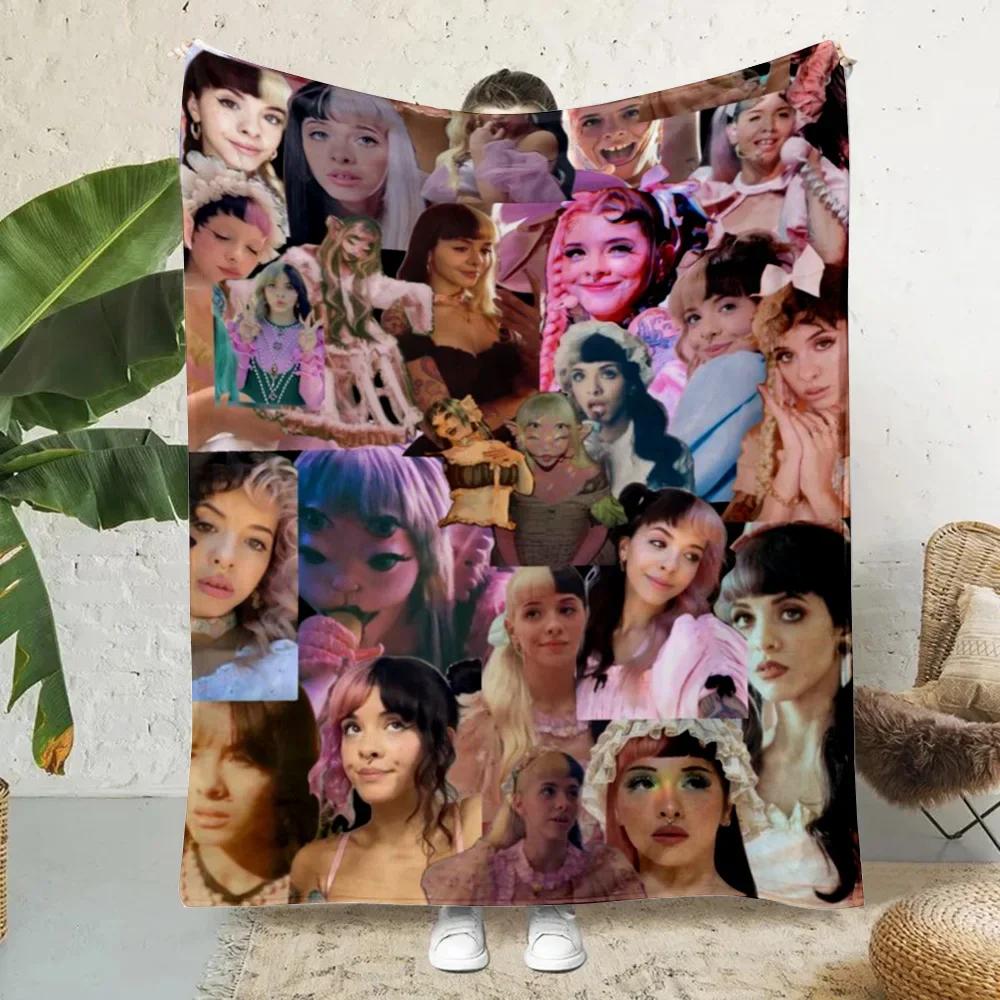 Melanie Martinez Music Printed Blanket Picnic Blankets Warm Blanket Soft and Comfortable Blanket Home Travel Birthday Gift