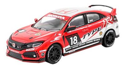 TARMACWORKS Honda Civic Type R FK8 NASA 25 Stunden von Thunderhill Fertiges Produkt 1/64 #18