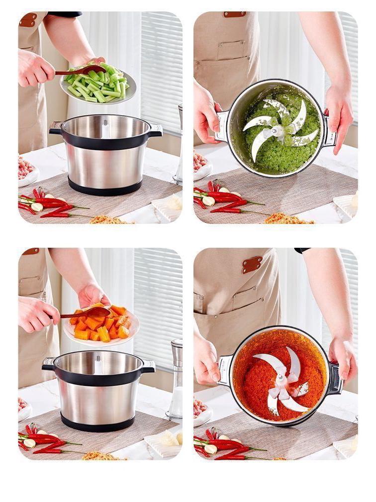 Multifunctional Pure Copper Electric Meat Grinder & Food Processor