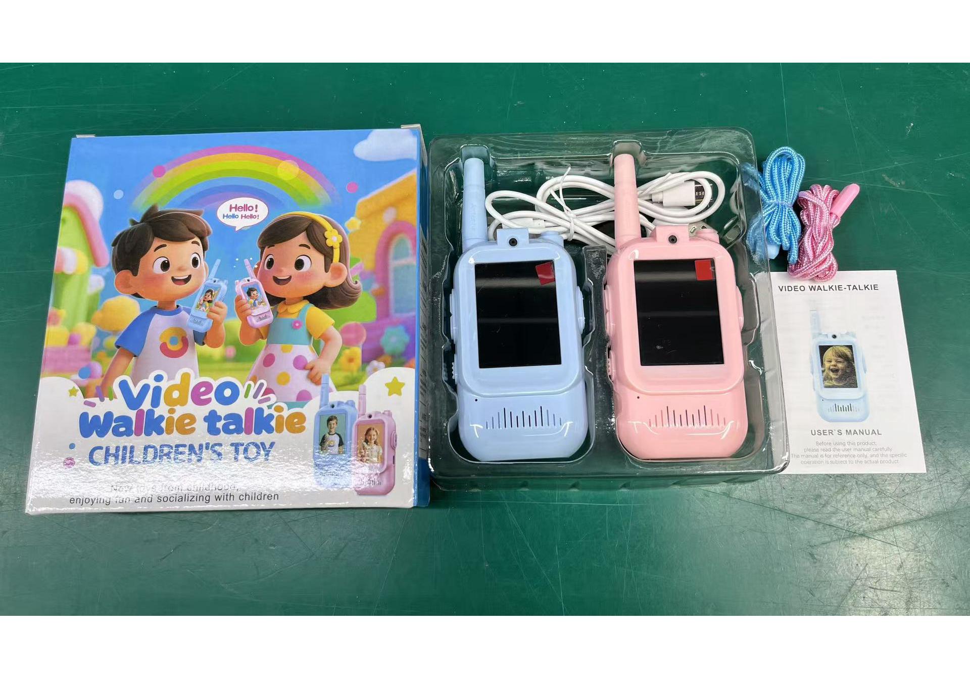 Kids HD Screen Walkie-Talkie: Interactive Educational Outdoor Toy