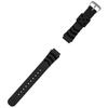 CREPHA Watch Strap 20mm Urethane Resin Strap Easy to Attach Tool Included Black Diver Type (Klepha) KU-18