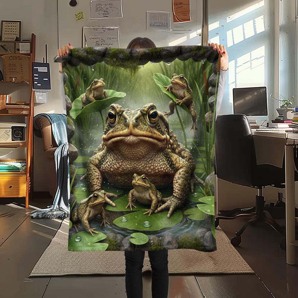 1 Manta de Franela con Estampado de Dibujos Animados, Alta Calidad, Cómoda para Todas las Estaciones, Decoración del Hogar, Calidez y Confort, Perfecta para Regalo de Navidad o Cumpleaños