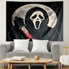 Ghostface Print Tapestry, Lightweight Wall Hanging, for Bedroom, Dorm, Living Room, Home Art Decor, Birthday Christmas Gift for Friends