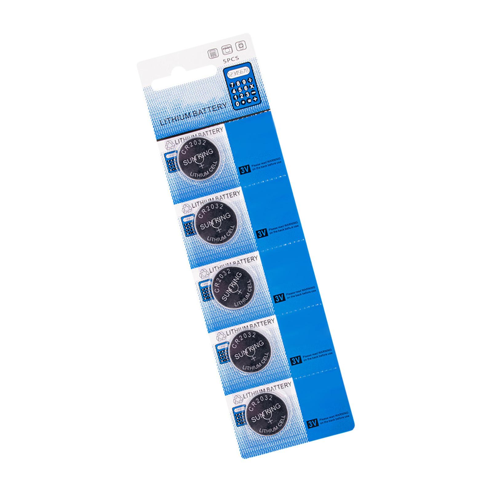 

5/10 шт. литиевые батарейки-таблетки CR2032 CR2032 для небольших электронных устройств, мини-игрушек, надежных характеристик A