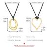 Fashion Neck Jewelry Irregular Shape Pendant Necklace Chain Necklaces for Daily