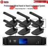 HuiDu YH-890 Professional Wired Hand-in-Hand Conference Microphone System (CN Version)
