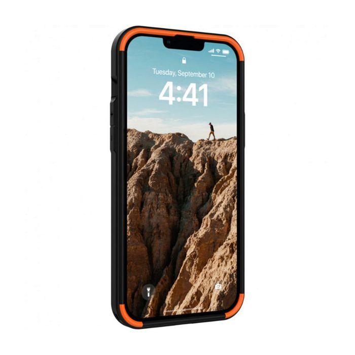 Coque téléphone - uag - civilian - iphone 14 plus - protection 5 stèles - couleur noir