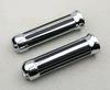 Motorcycle Grips Skull Strip Chrome Handlebar 1 '' for