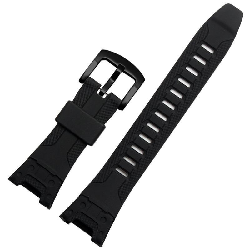 Pro hodinky Casio PROTREK PRG-110Y/C/PRW-1300Y/PRG-130Y/PRW-1500Y pánské pryskyřičné silikonové řemínky příslušenství řemínek zdarma nástroj