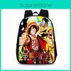 One Piece Anime Digital Print School Bag For Kids Featuring Wearresistant Oxford Cloth And Air Cushion Straps