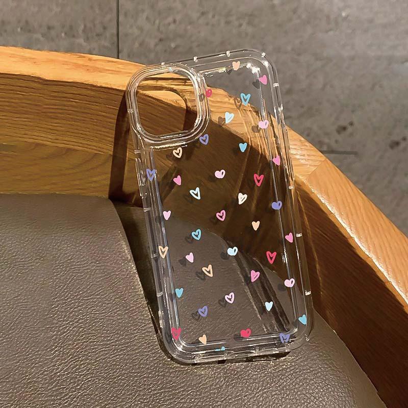Color Love White Flower for Apple 15Plus Mobile Phone Case iPhone12promax Trend 14/13/11 Set