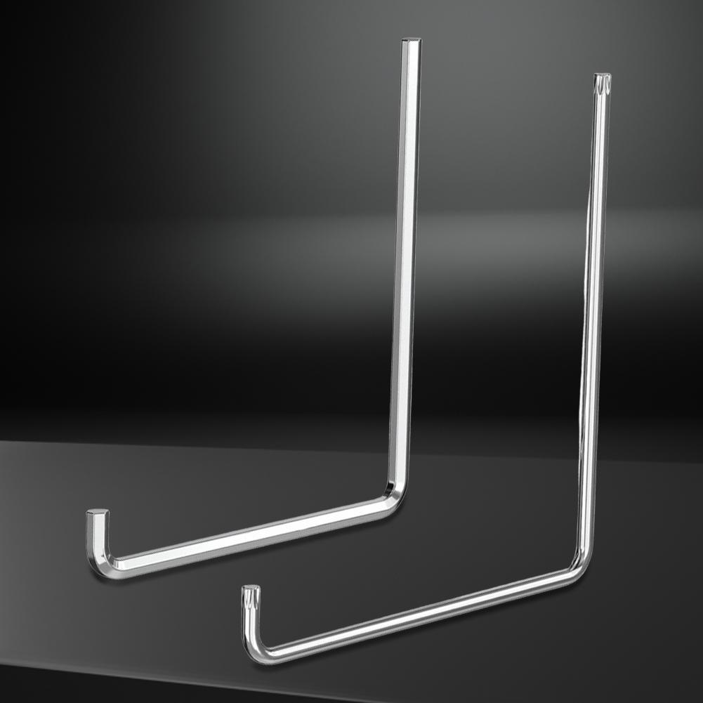 2 szt. Zakrzywiony sześciokątny klucz wewnętrzny 4 mm Narzędzie do regulacji okien Klucz do regulacji roweru do wszechstronnej regulacji mocowania