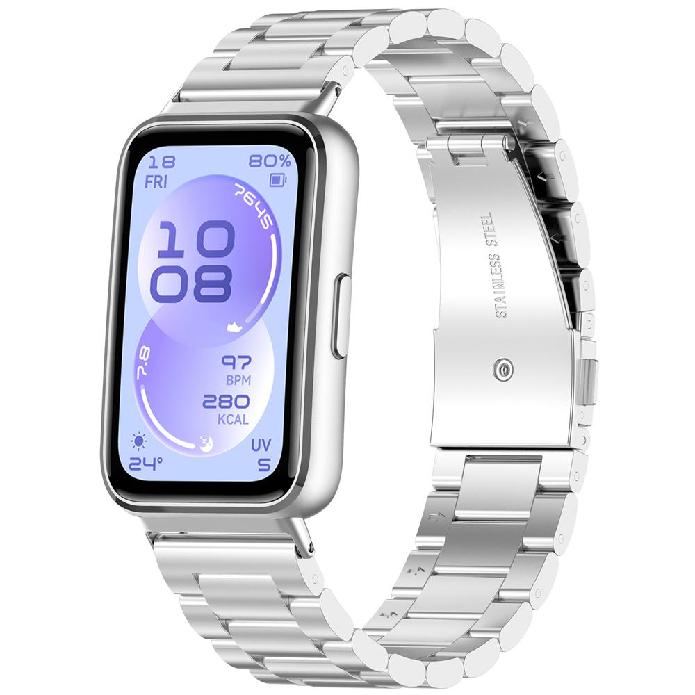 Stainless Steel Strap for Huawei 11/11Pro/11 NFC/11Pro NFC Stainless Steel Watch Strap Replacement Metal Replacement Strap Sports Band