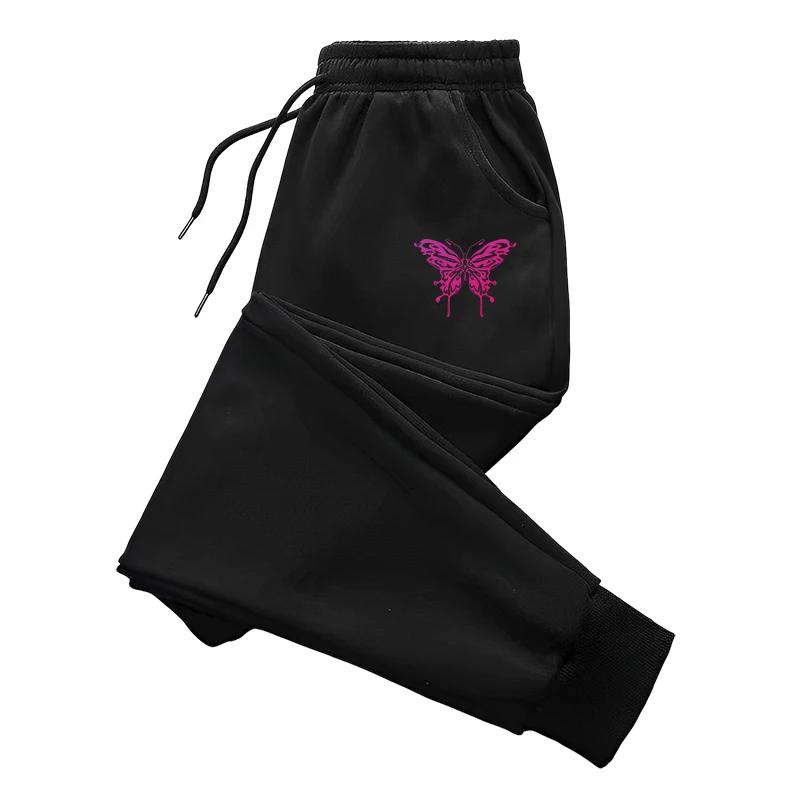 Womens Sweatpants Fashion Printing Casual Pants Sports Jogging Trousers Quality Office Home Pants Autumn Winter Streetwear