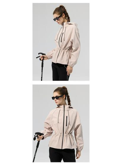 Windproof Hooded Water-Repellent Durable Outdoor Sports Jacket