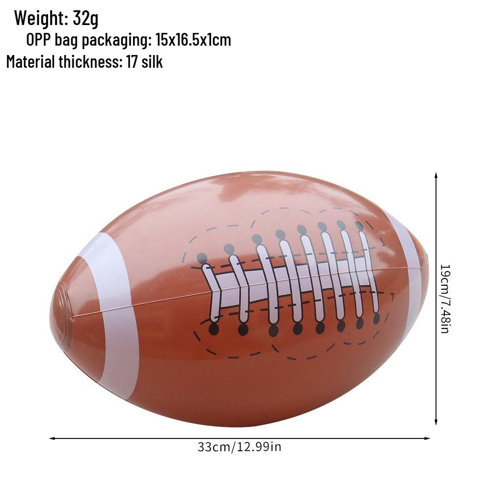 Transparent Glitter Sequin Inflatable Beach Ball - Cross-Border Advertising Balloon