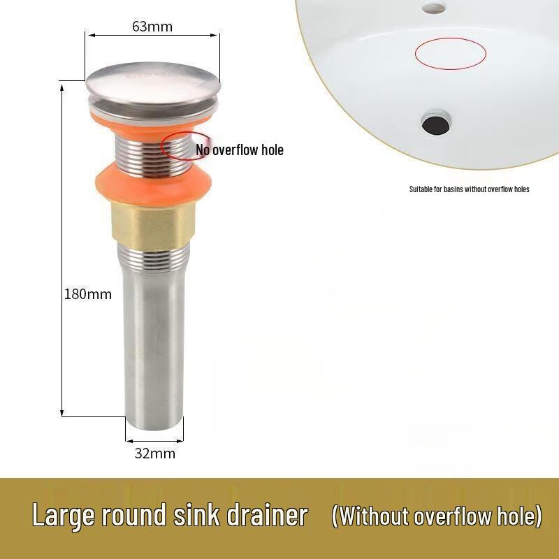 ZUIMI Pop-Up Sink Drainer