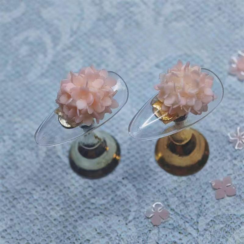 

Гортензия 3D Высокая Прозрачность Форма для Лепки Ногтей Дизайн Сделай Сам Силиконовые Лепестки Мягкие Штамповочные Пластины Маникюр Искусство Форма Инструменты для Декора