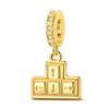 Charm Coppergolden Serie Airplane Balloon Bow Safety Chain Puppy Dog Gold Color Charms Beads Fit Bracelet Diy Jewelry Maing