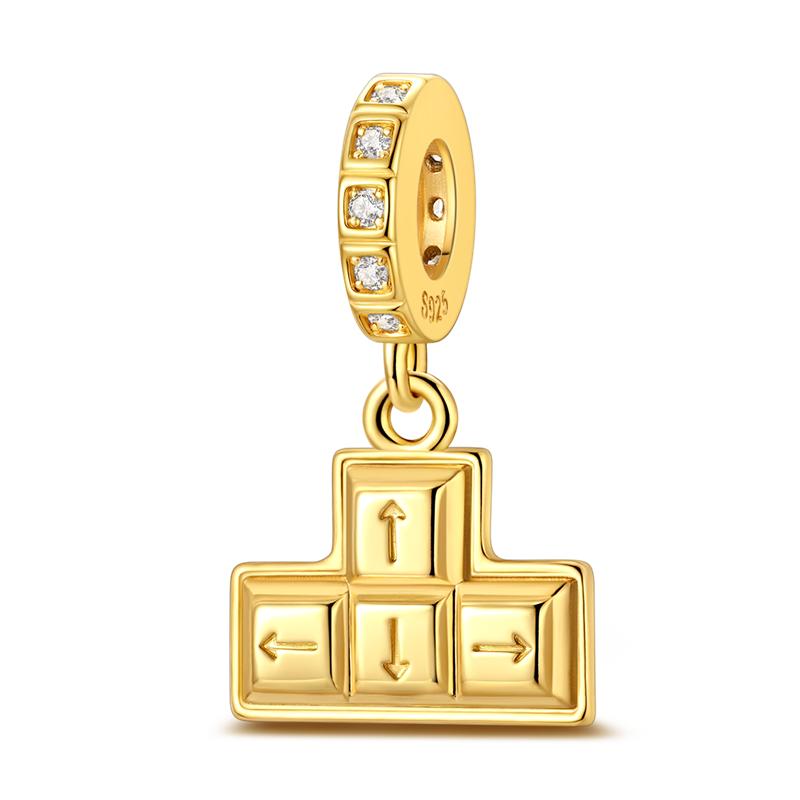 100 copper Gold Plated Collection Do It Yourself Pendant Bead Charms Inlaid With Zircon Chameleon Pendant Suitable Ideal For Do It Yourself Bracelets