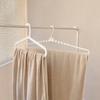 Plastic Clothes Hangers Non Slip Durable 1/5Pcs Smooth Surface for Home Closet Adult Kids Clothes