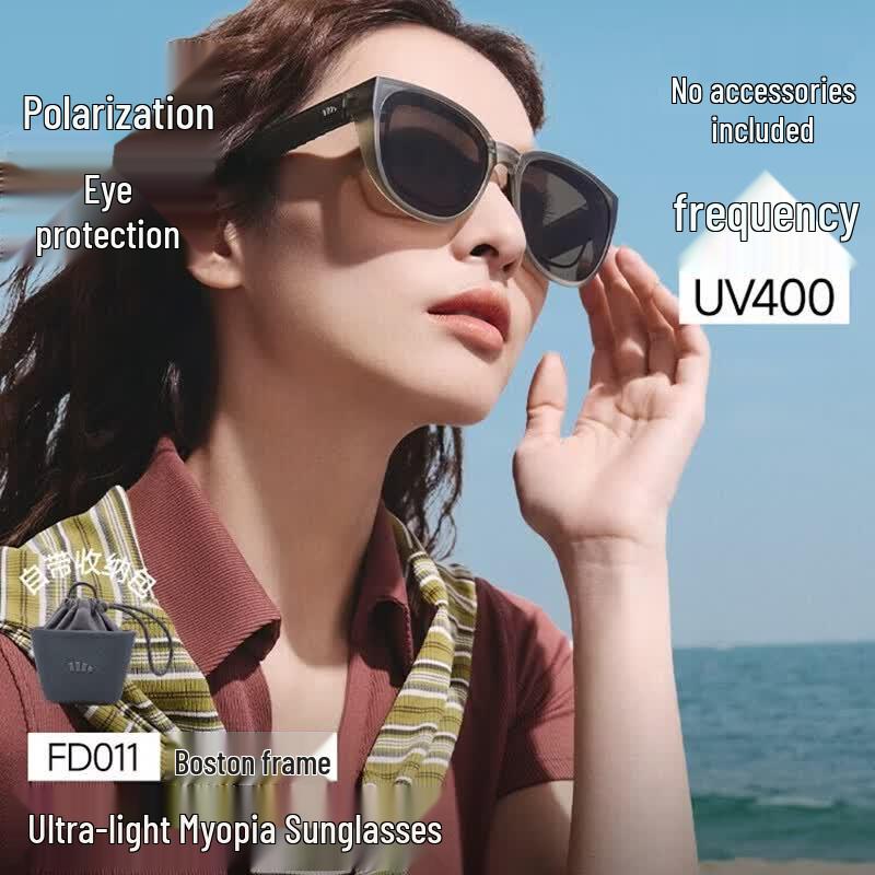 Jiaoxia FD011 Foldable Polarized Over-Glasses Sunglasses