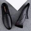 Fashion Genuine Leather Mens Walking Shoes New Arrival Men Loafers Breathable Slip-on Flats Handmade Lazy Footwear Light Driving Shoes