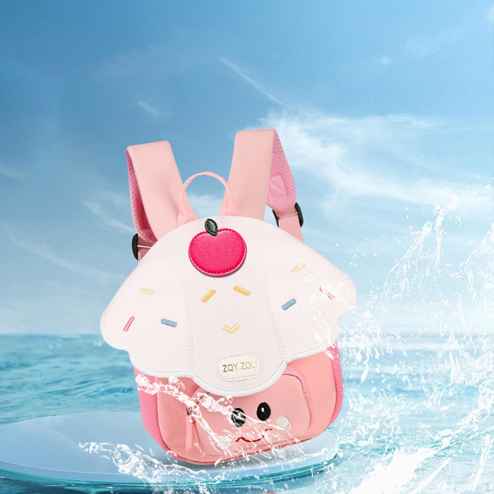 

Дитячий рюкзак з регульованими лямками, міні-сумка для дітей, хлопчиків, дівчаток рожевий