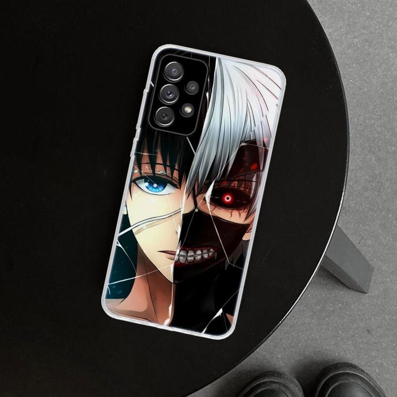Tokyo Ghouls Anime Phone Case for Samsung Galaxy A17 A16 A26 A36 A56 A57 A37 A15 A25 A35 A55 A14 A24 A34 A54 A13 A23 A33 A53 Gal