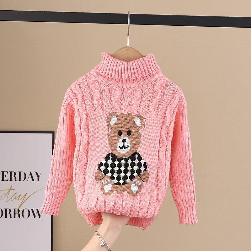 Children's Sweaters 2026 Autumn and Winter New Products Small and Medium-sized Long-sleeved
