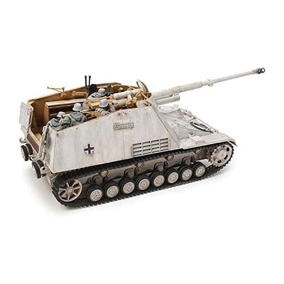 TAMIYA 1/35 Серия Военных Миниатюр №335 Немецкая Тяжелая Противотанковая Самоходная Артиллерийская Установка Nashorn Пластиковая Модель 35335