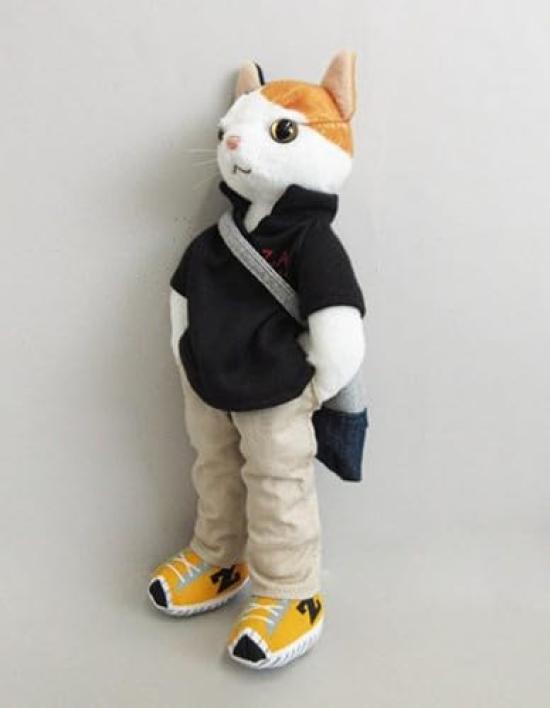 Naitou Design ZAP CAT Plüschtier Klein Aki,