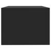 Vidaxl Coffee Table, Black, 102X55X42 Cm, Wood-Based Material