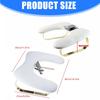 U Shaped Nail Art Hand Rest With Built In Phone Holder Ergonomic Design For Manicurists And Home Use