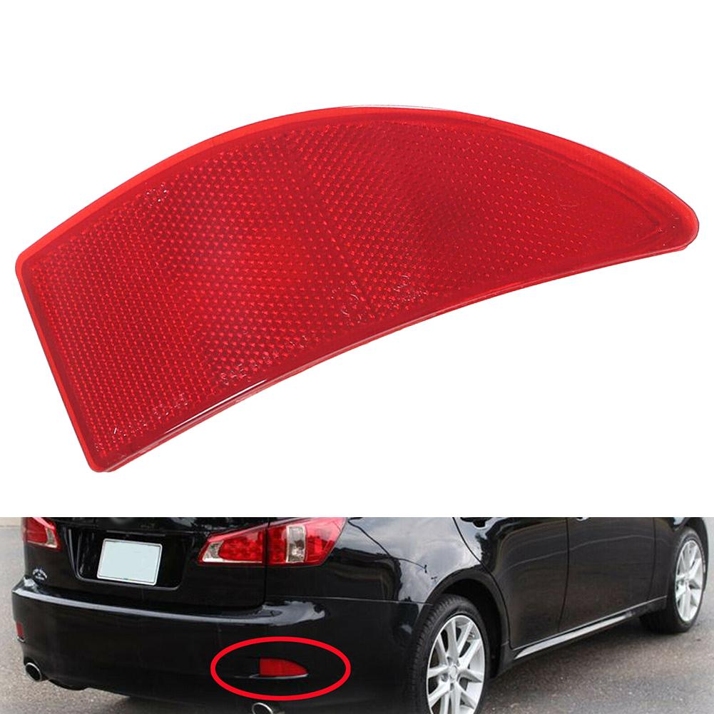 For Lexus IS250 IS350 06-13 Rear Bumper Reflector Lens Cover Right Side 1pcs Accessories Decor Parts Plastic Red