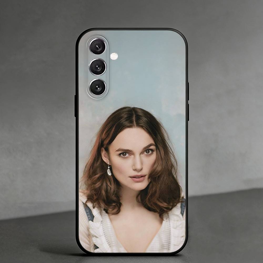 K-Keira Knightley Phone Case For Samsung Galaxy A91,80,73,72 ,71,53,52,32 ,31,22,21s,20,Soft Black Case
