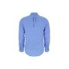 Polo Ralph Lauren Ss21 Solid Long Sleeve Shirt With Pony Embroidery Men Shirts Light-Blue 710829444-002